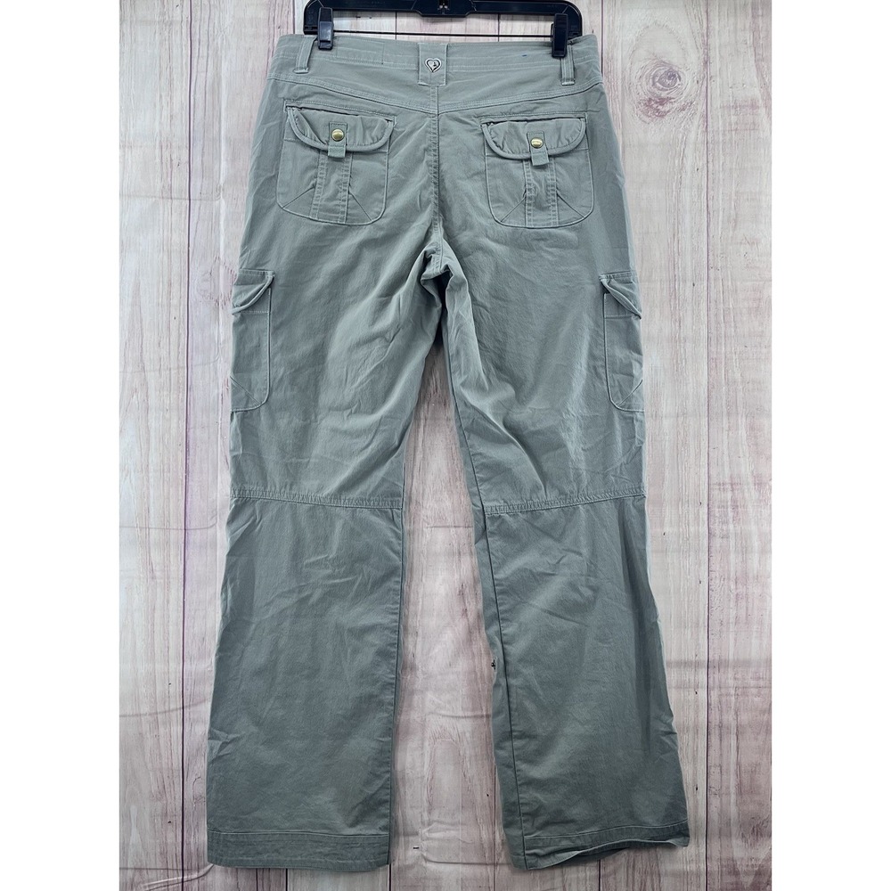 Kuhl Women's Size 10 Regular Pine Gray Roll-Up Pant Outdoor Hiking Pants #108846 - Picture 2 of 9